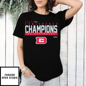 Xfl Conference Champions 2025 Dc Defenders T-Shirt