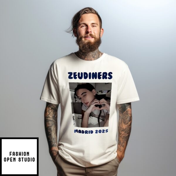 Zeudiners Madrid 2025 Zeudi Di Palma Myself Heart Hand T-Shirt