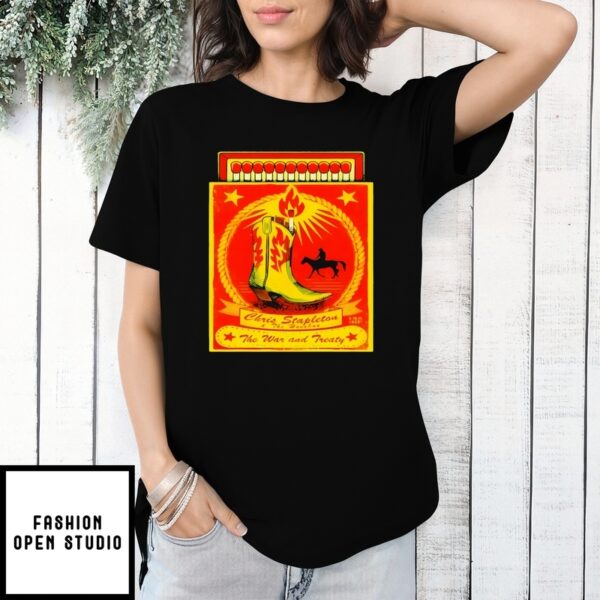 06 28 2025 Chris Stapleton Tinley Park Il T-Shirt