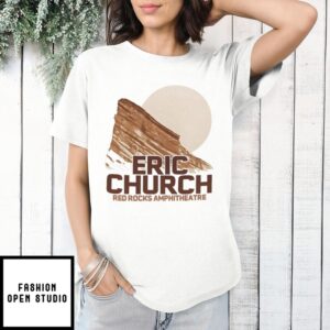 2025 Red Rocks Eric Church Evangeline Vs The Machine T-Shirt