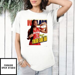 Aliyah Boston There She Go Wslam T-Shirt