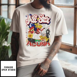 All-Star Mlb 2025 Caricature T-Shirt