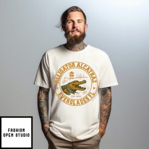 Alligator Alcatraz Everglades Fl Est 2025 T-Shirt