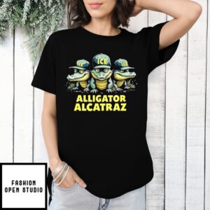Alligator Alcatraz Ice Hat T-Shirt