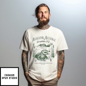 Alligator Alcatraz National Park Florida Est 1823 T-Shirt