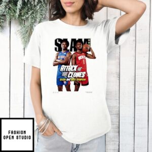 Amen And Ausar Thompson Attack Of The Clones Slam T-Shirt