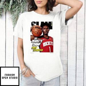 Amen Thompson Houston Rockets The People’S Champ Slam T-Shirt