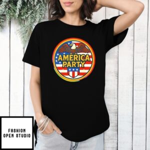 America Party Rainbow Logo T-Shirt