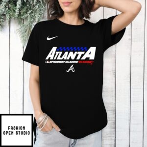 Atlanta Braves 2025 Speedway Classic Logo T-Shirt