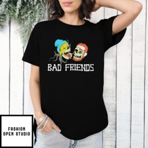 Bad Friends Podcast Merch Bad Friends Bones T-Shirt