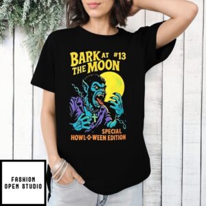 Bark At The Moon Horror Comic T-Shirt