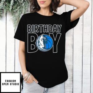 Birthday Boy Dallas Mavericks Logo T-Shirt