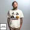 Boo Ghost Goose Witch Halloween T-Shirt