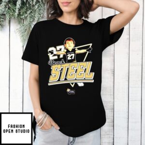 Brock Steel Montana State Bobcats Caricature ’25 T-Shirt