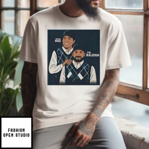 Bryan Woo And Cal Raleigh Step Brother T-Shirt