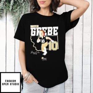 Bryce Grebe Montana State Bobcats Caricature ’25 T-Shirt