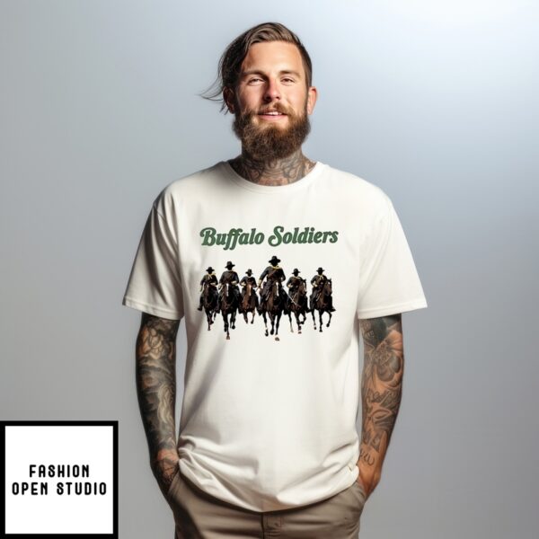Buffalo Soldiers African American History T-Shirt