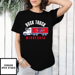 Byron Buxton Buck Truck Minnesota Twins Signature T-Shirt