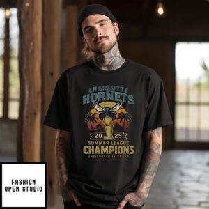 Charlotte Hornets 2025 Summer League Champions T-Shirt