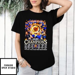 Chelsea 2025 Fifa Club World Cup Champions Thank You T-Shirt