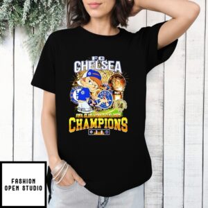 Chelsea Fc Champions Fifa Club World Cup 2025 Pee Paris T-Shirt