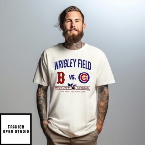 Chicago Cubs Vs. Boston Red Sox July 18 – 20 2025 Wrigley Field T-Shirt