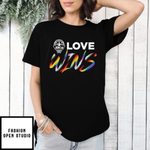 Chicago Sky Love Wins Pride Trans Logo T-Shirt
