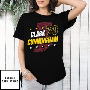 Clark Cunningham 25 Indiana Basketball Fans T-Shirt
