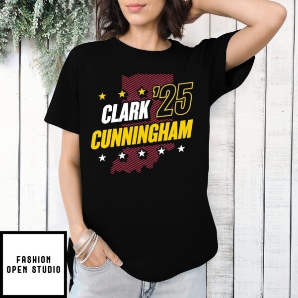 Clark Cunningham 25 Indiana Basketball Fans T-Shirt
