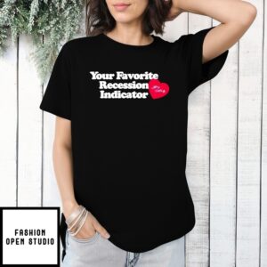 Cobra Starship Your Favorite Recession Indicator T-Shirt