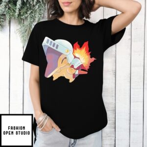 Cyndaquil Knight Pokemon T-Shirt