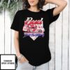 Dale Earnhardt Jr Budweiser X Mlb 2025 Speedway Classic Signature T-Shirt