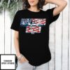 Daytona International Speedway 2025 Daytona 500 American Flag T-Shirt