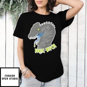 Dilophosaurus Dinosaur Toxic Bitch T-Shirt