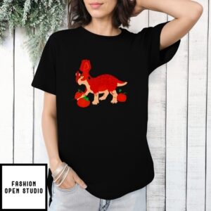 Dinosaur Diabloceratops Pumpkin T-Shirt