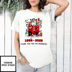Diogo Jota Portugal 2025 Thanks For The Memories T-Shirt