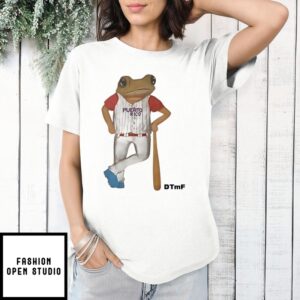 Dtmf Concho Baseball Frog T-Shirt