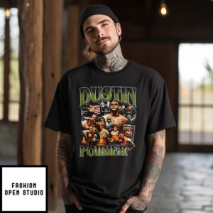 Dustin Poirier T-Shirt American Professional Fighter The Diamond 90S Vintage T-Shirt