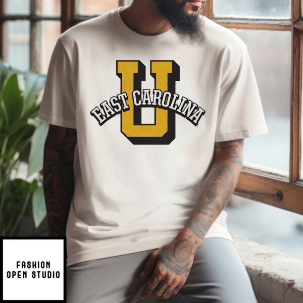 East Carolina Pirates Baseball Ecu East Carolina U Logo T-Shirt