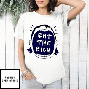 Eat The Rich Girl Paint T-Shirt