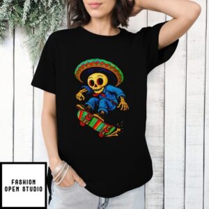 El Chido Calavera Skater T-Shirt