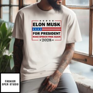 Elon Musk For President Make Speed Free Again T-Shirt