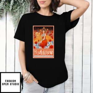 Ernst Happel Stadion In Vienna Event Guns N’ Roses July 24 2025 Poster T-Shirt