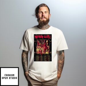 Europe 2025 Wine Lips New Tour Poster T-Shirt