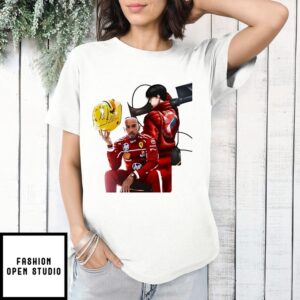 F-Won Lewis Hamilton F1 Anime T-Shirt