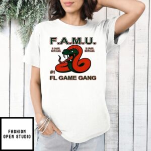 F.A.M.U Liar Back Fl Game Gang T-Shirt