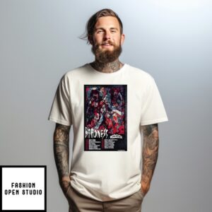 Fall Tour 2025 Baroness With Weedeater Poster T-Shirt