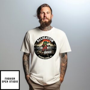 Gator Prison Alligator Alcatraz Everglades Fl T-Shirt