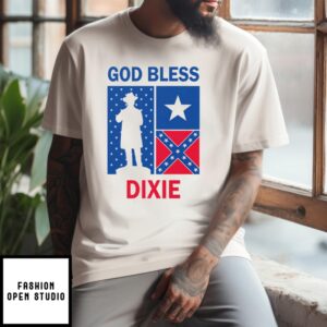 God Bless Dixie The Southern Soldier T-Shirt