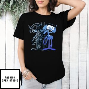 Gorillaz Cat Play Funny T-Shirt